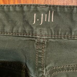 J. Jill Army Green Women’s Size 8 Petite Stretch Jeans